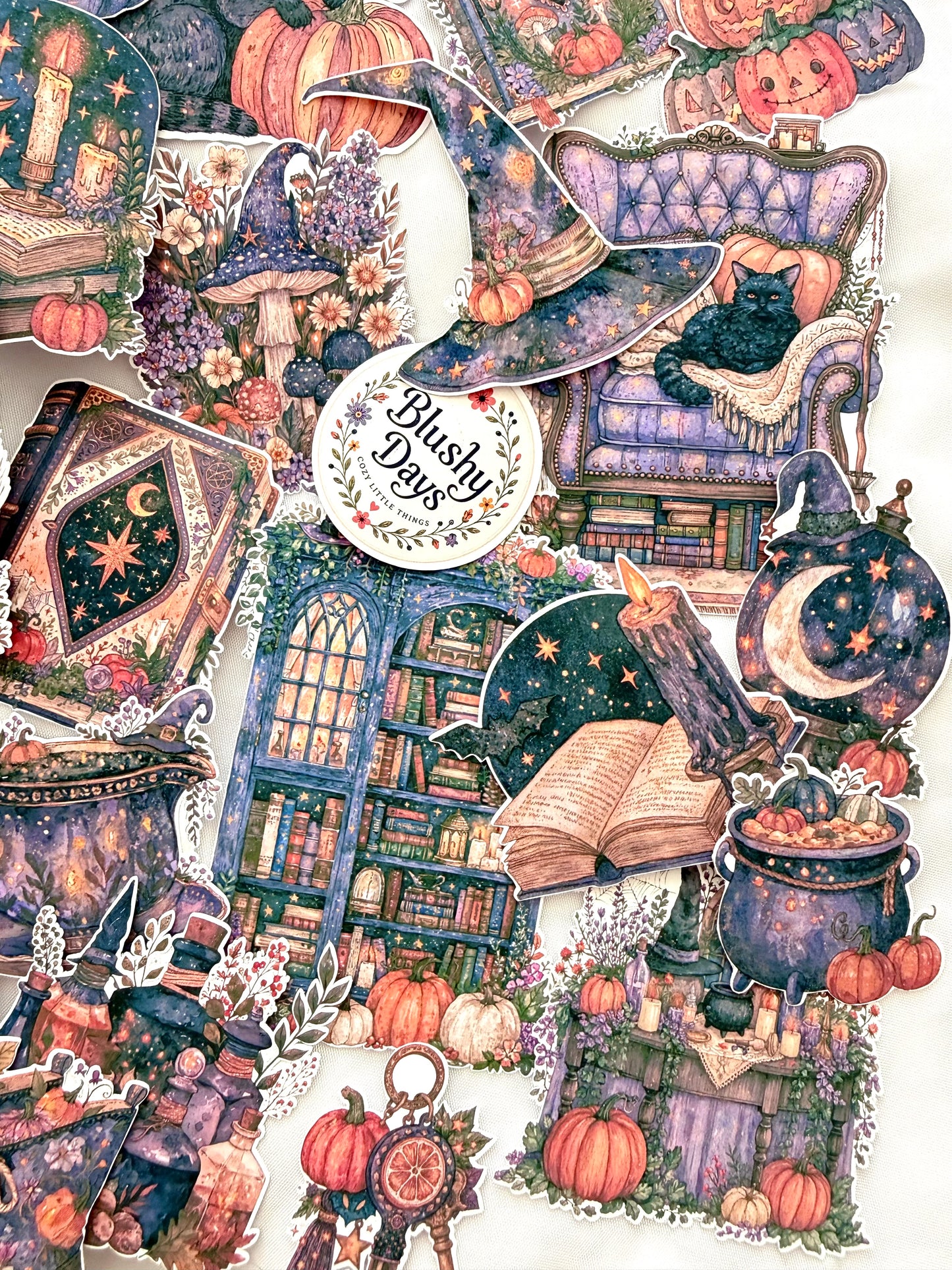 Witch’s Home Sticker Set