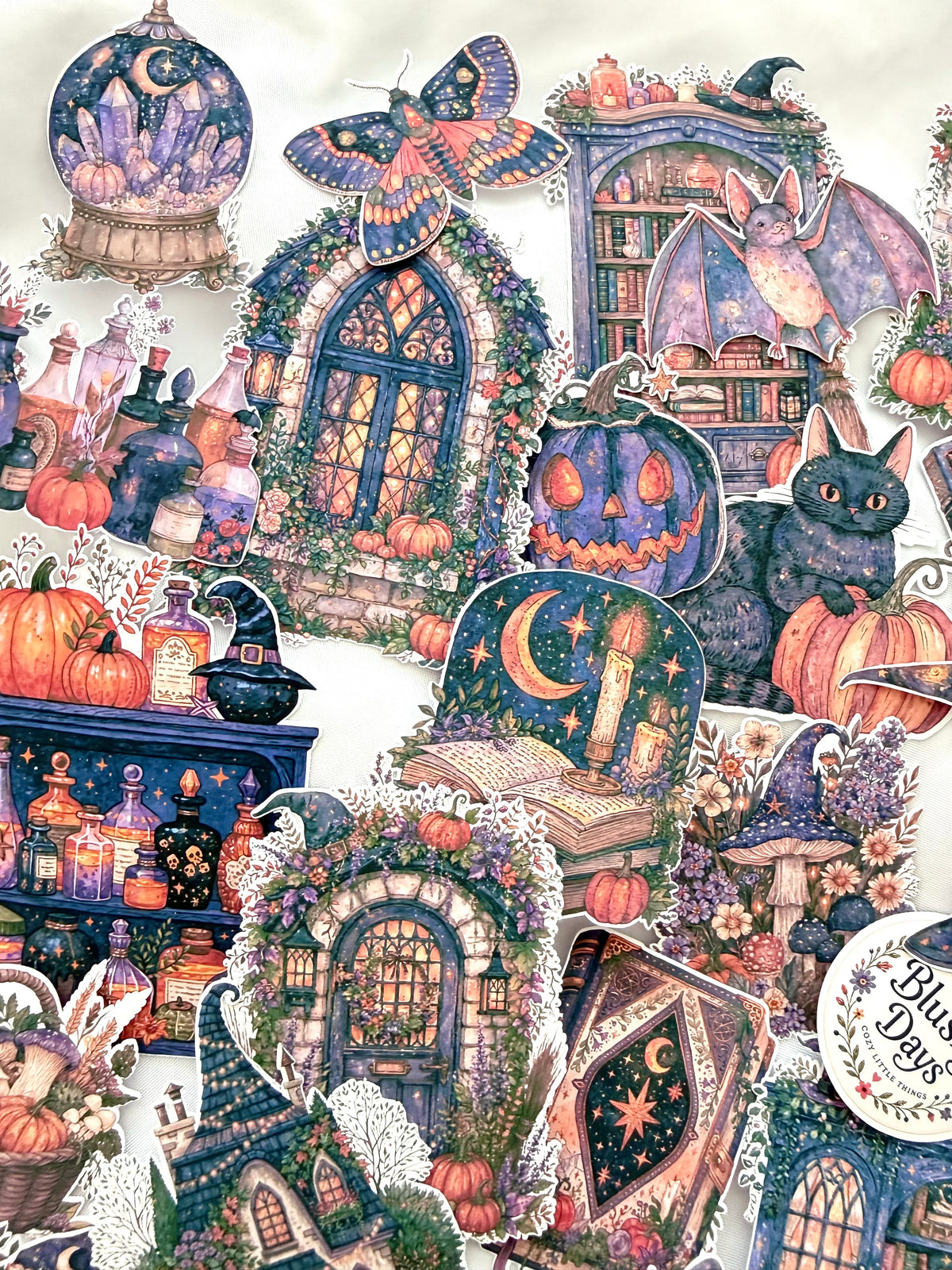 Witch’s Home Sticker Set