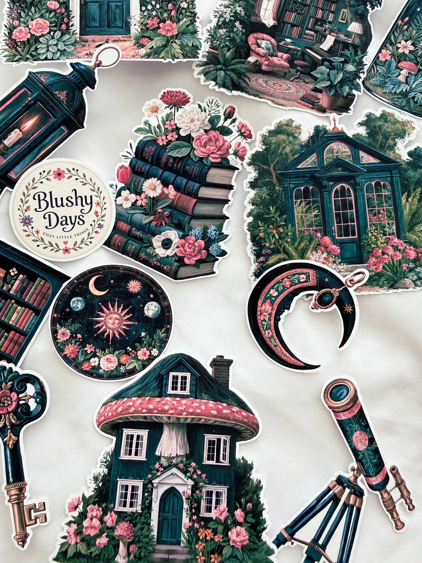 Woodland Cottage Sticker Set