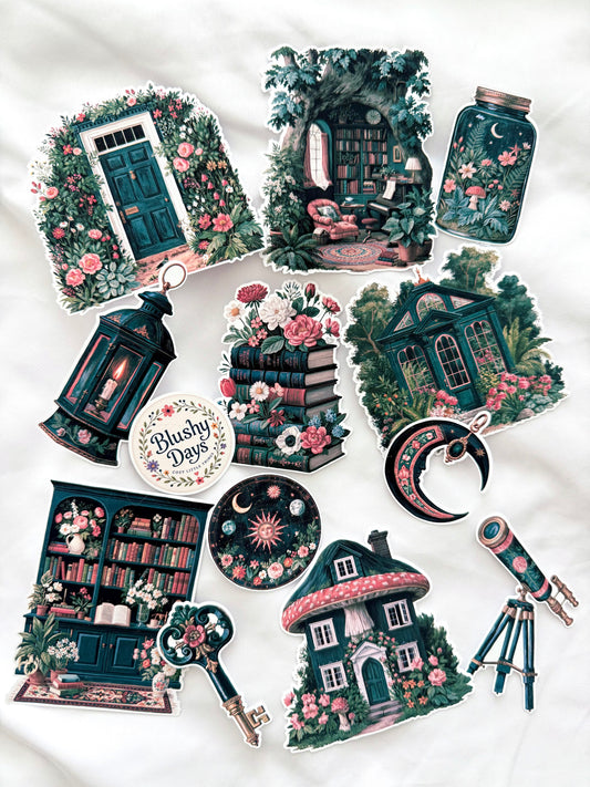 Woodland Cottage Sticker Set