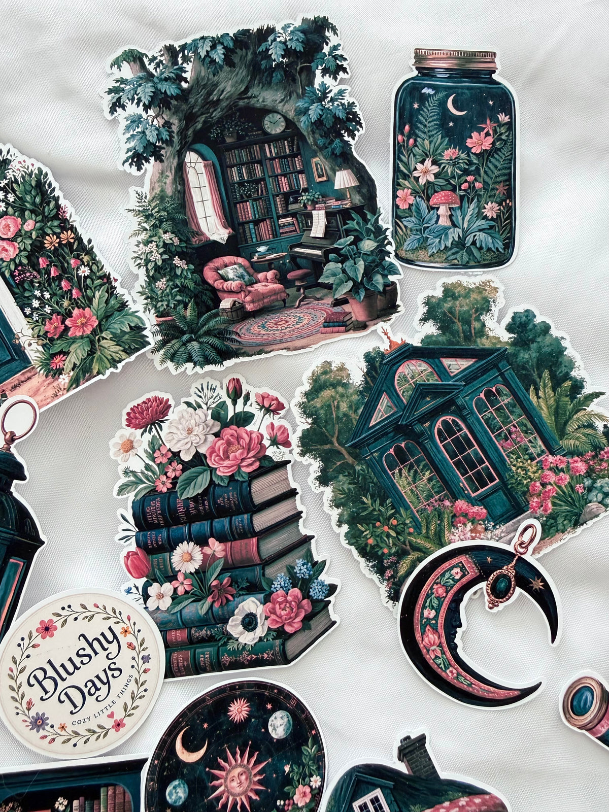 Woodland Cottage Sticker Set