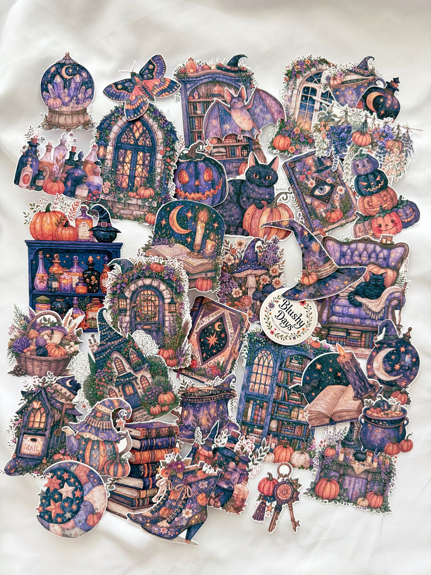 Witch’s Home Sticker Set