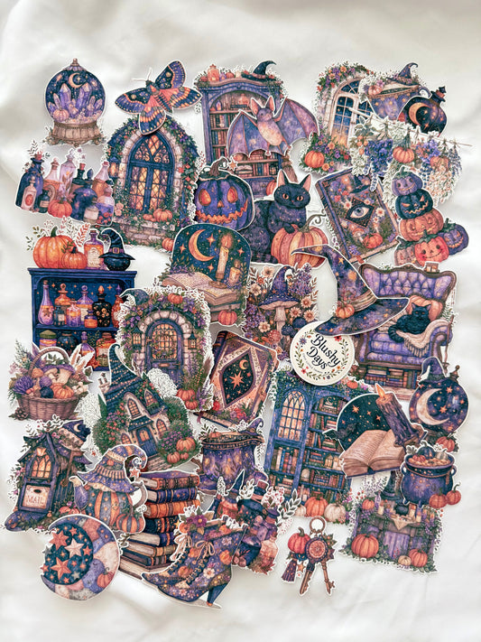 Witch’s Home Sticker Set