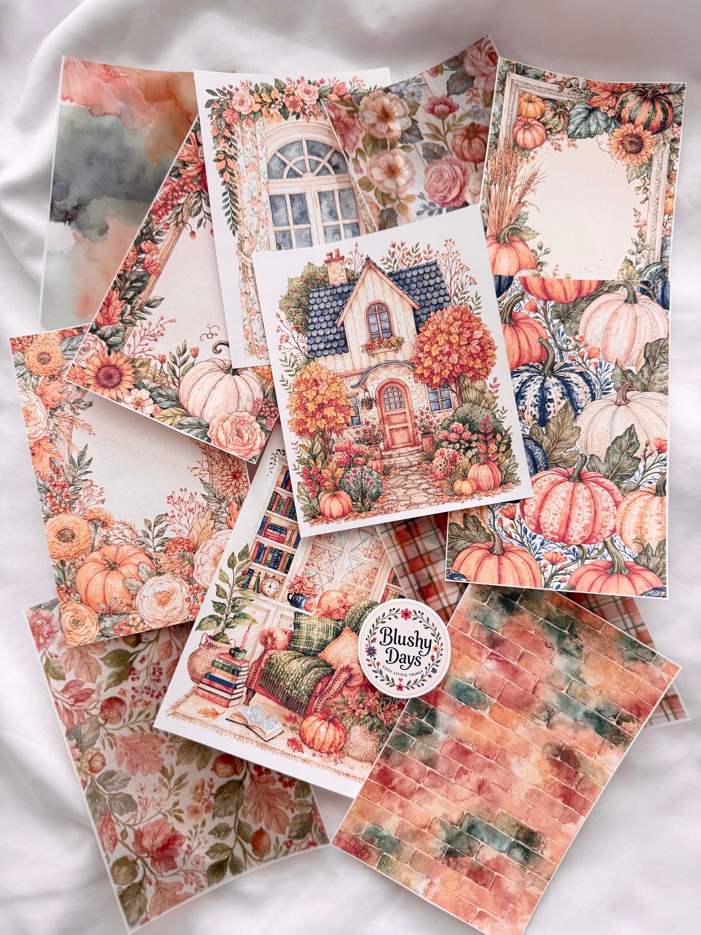 Cottage Autumn Journal Kit