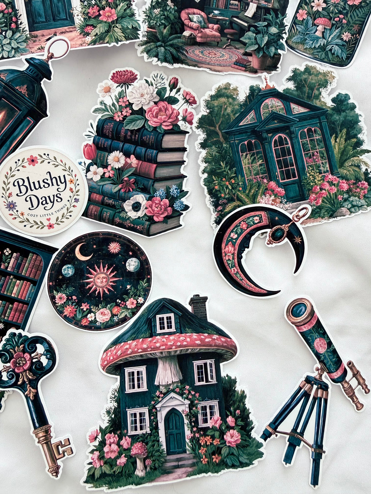 Woodland Cottage Sticker Set