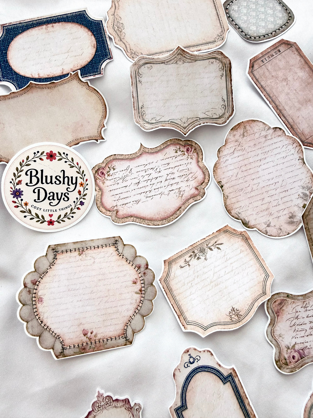 Vintage Label Sticker Set – Vol. 1