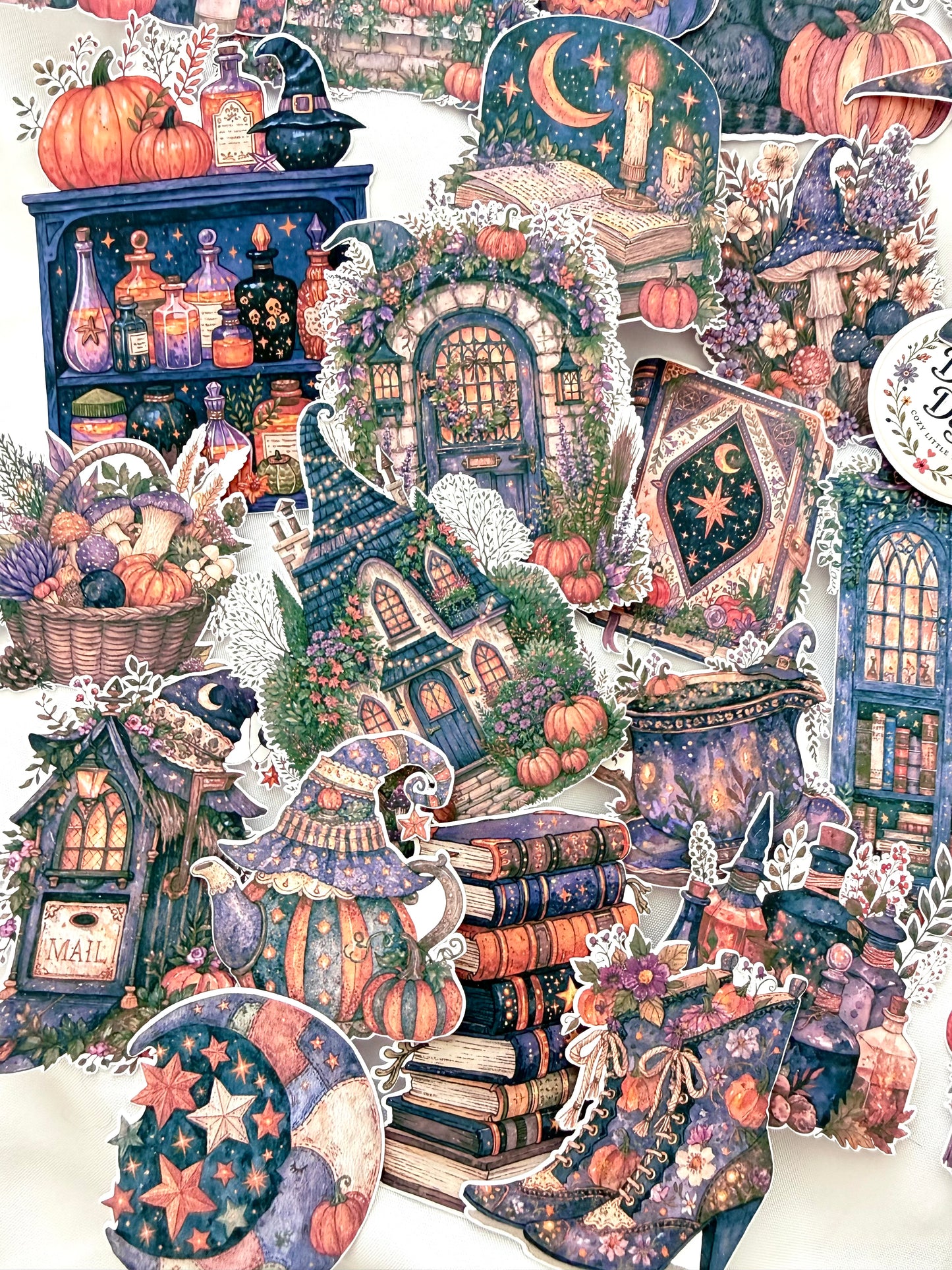 Witch’s Home Sticker Set